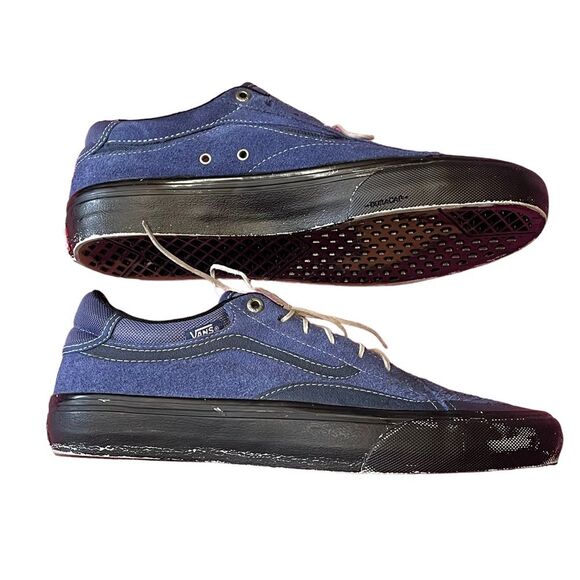 Vans Blue Suede Trujillo Pro Skateboarding Shoes, size 8.5 - Picture 6 of 14